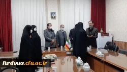 حضور مسئول بسیج دانشجویی دانشگاه فرهنگیان در مرکز فردوس 3