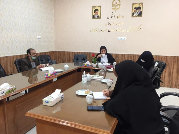 برگزاری کارگروه ارتقا سلامت دانشجویان با حضور کارشناسان شبکه بهداشت ودرمان شهرستان فردوس  2