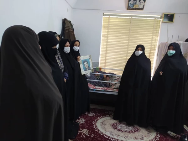 دیدار با مادر شهید والامقام گمنام 2