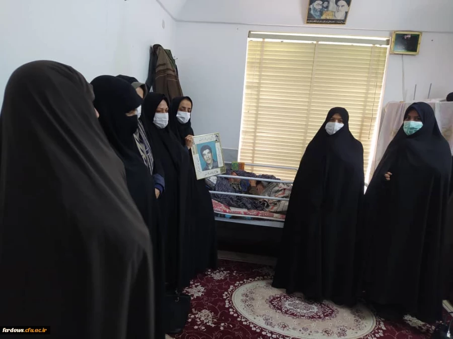 دیدار با مادر شهید والامقام گمنام 2