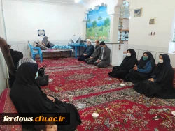 دیدار با مادر شهید والامقام گمنام 4