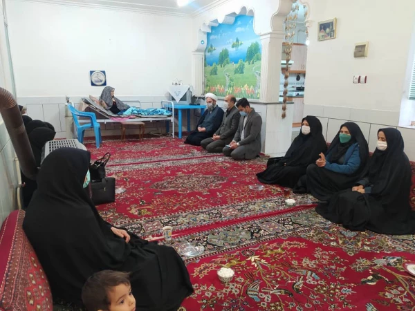 دیدار با مادر شهید والامقام گمنام 4