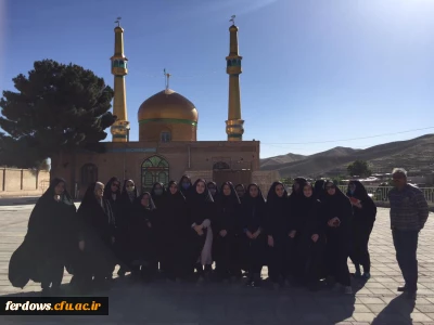 اردوی تفریحی-زیارتی به روستای ییلاقی کریمو در شهرستان سرایان