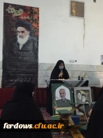 دکلمه خوانی دانشجو معلم گرامی در مراسم سالگرد ارتحال امام خمینی (ره) 3