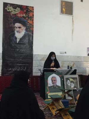 دکلمه خوانی دانشجو معلم گرامی در مراسم سالگرد ارتحال امام خمینی (ره) 3