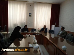 
برگزاری جلسه ستاد شاهد و ایثارگر با حضور رییس اداره بنیاد شهید و ایثارگران شهرستان فردوس 2