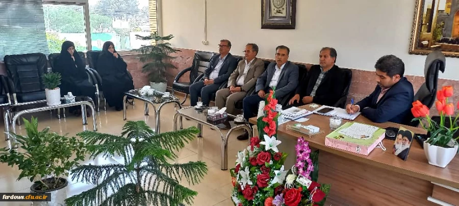 تبریک جهت انتصاب مدیر جدید آموزش وپرورش شهرستان فردوس 2