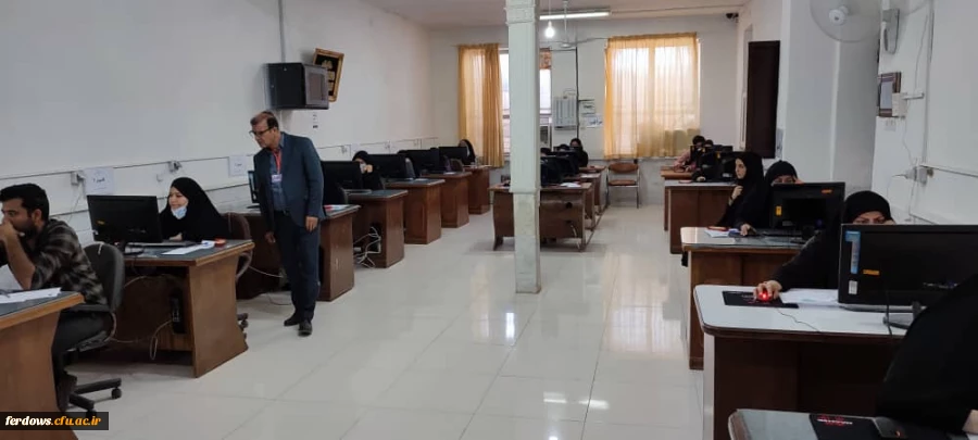 تصاویری از آزمون مهارت آموزان ماده 28 4