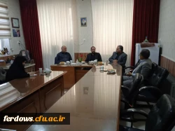 بازدید فرماندار و روسای شورای شهر از دانشگاه  2