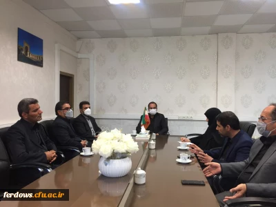 حضور نماینده رییس سازمان مرکزی دانشگاه فرهنگیان در واحد بنت الهدی صدر فردوس