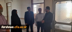 بازدید فرماندارمحترم شهرستان از ساختمان اداری-آموزشی واحد بنت الهدی صدر 2