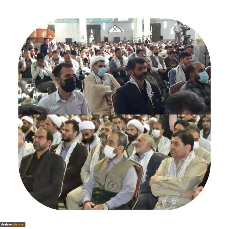 حضور مدیریت امور پردیس های استان خراسان جنوبی در اجلاسیه کشوری جهاد مقدس 2