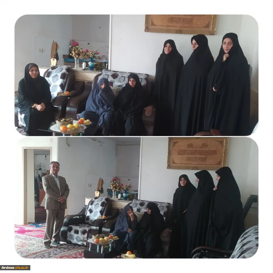 دیدار با مادر شهید  2