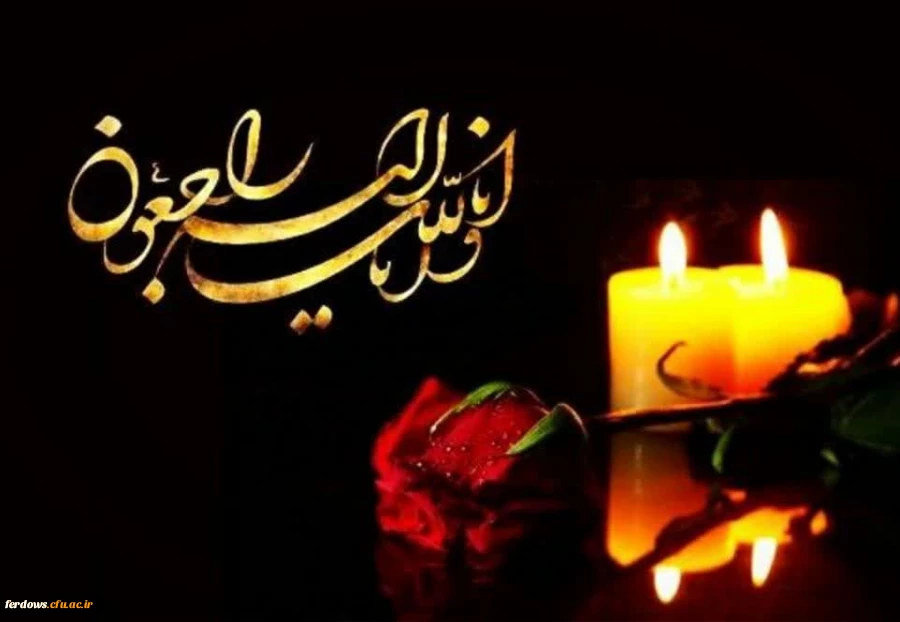 پیام تسلیت به مناسبت درگذشت استاد محترم ذبیح الله سلیمی 3