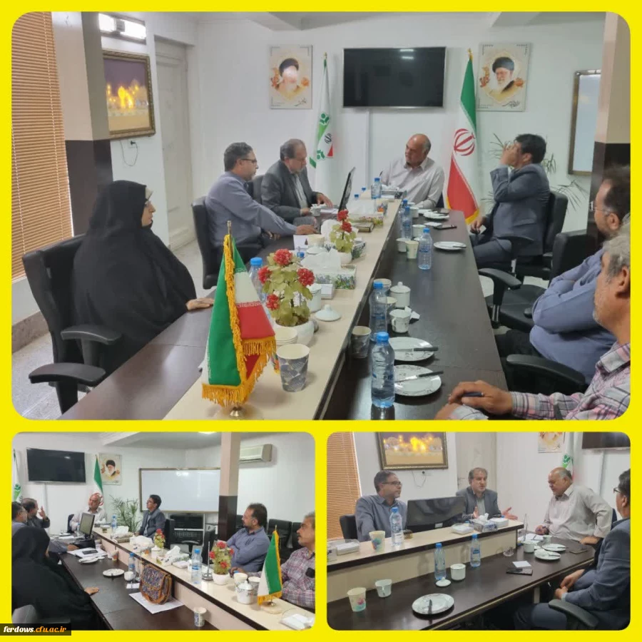 حضور سرپرست دانشگاه در دفتر شورای شهر اسلامی شهرستان فردوس 2حضور سرپرست دانشگاه در دفتر شورای شهر اسلامی شهرستان فردوس 3