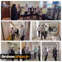بازدید معاون سیاسی امنیتی و اجتماعی فرمانداری از خوابگاه های دانشجویی دانشگاه فرهنگیان فردوس 2