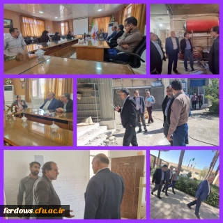 بازدید ریاست و اعضای شورای اسلامی شهرستان از واحد آموزشی بنت الهدی صدر 