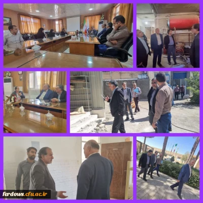 بازدید ریاست و اعضای شورای اسلامی شهرستان از واحد آموزشی بنت الهدی صدر 