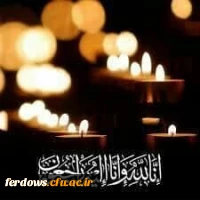 پیام تسلیت درگذشت دایی بزرگوار جناب آقای دکتر اکبری مطلق 2