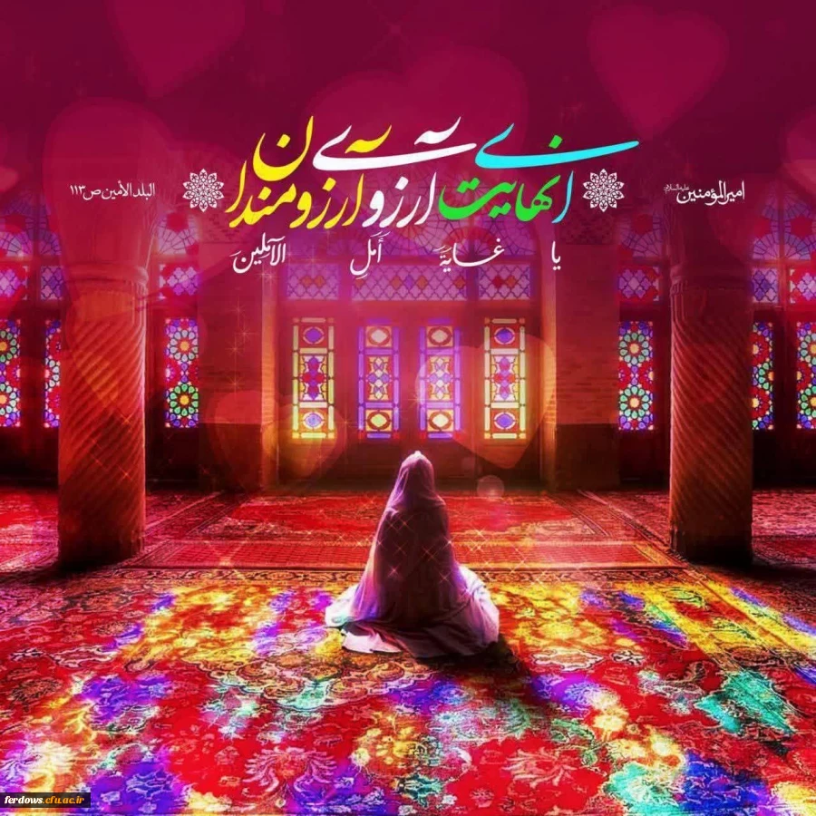  امیرالمؤمنین علیه السلام _ در دعا به درگاه خداوند 2