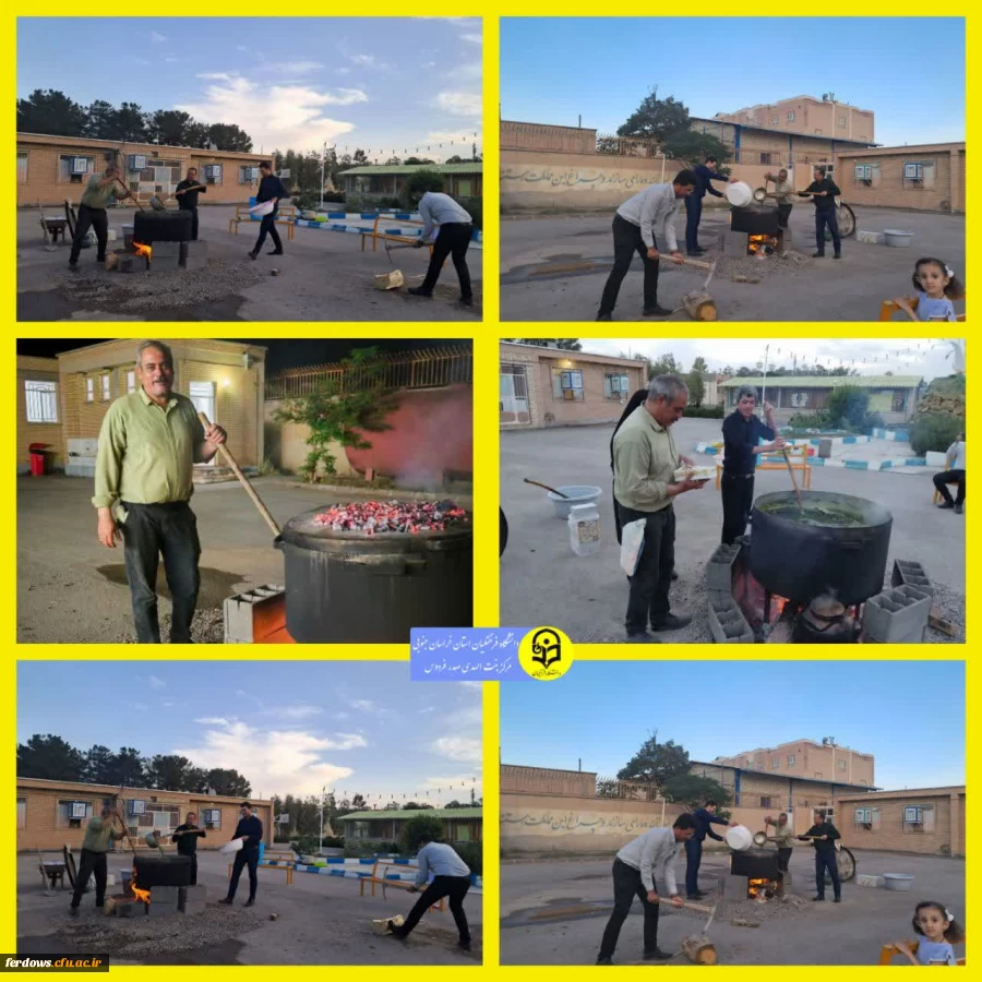 پخت آش به مناسبت هفته سراهای دانشجویی  2